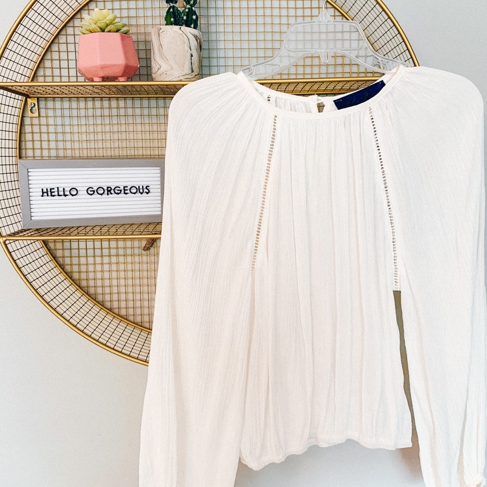 white blouse